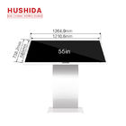 55inch 1080p Interactive IR Touch Display, Digital Signage Kisok Full HD IR Monitor for Information Query
