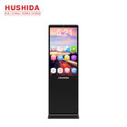43inch Super Thin Digital Signage Capacitive Touchscreen Kiosk with Camera, 1080p Full HD Floor Standing Query Panel