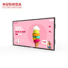 Hushida Wall Mounted Digital Signage 65'' Information Publishing