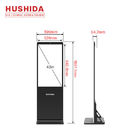 Hushida Floor Standing Advertising Display , Lcd Digital Photo Display