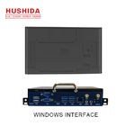HUSHIDA 65 inch Aluminum frame whiteboard interactive flat panel 4k led monitor touch screen