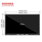 Explosion Proof Touch Screen Interactive Whiteboard 75" For Classroom Education