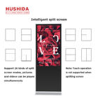 Floor Standing Digital Ad LED Signage Touch Displayer 1080P High Definition Picture