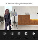 Indoor Face Recognition Thermometer 10 Points Capactive Touch Dual Infrared Camera