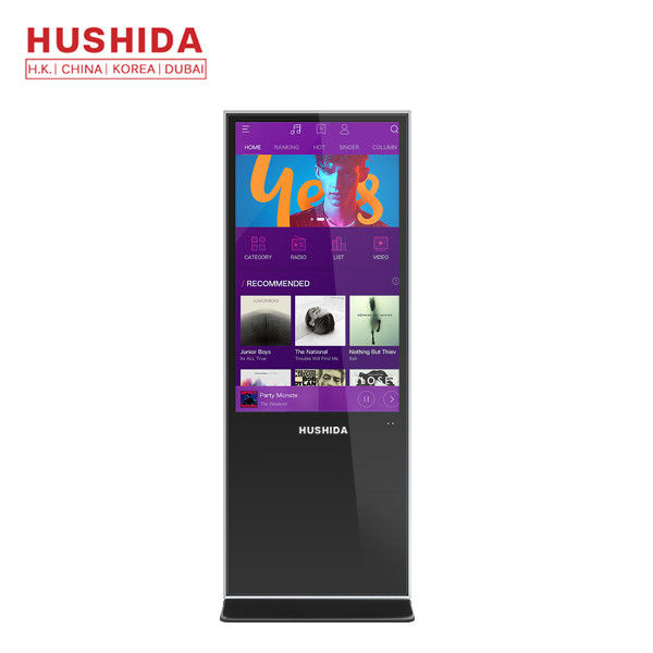 65 inch IR Touch Display SPCC , Interactive Digital Signage Display for Exhibition