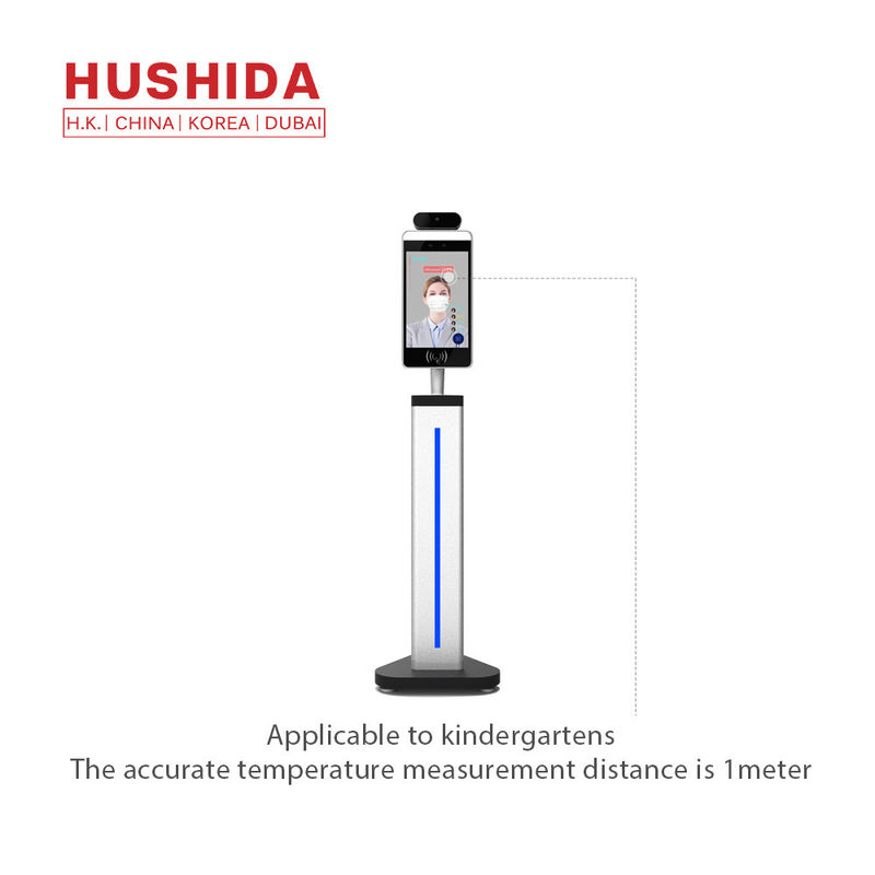 None Touch Face Recognition Access System Temperature Measurement Detector 8 Inch